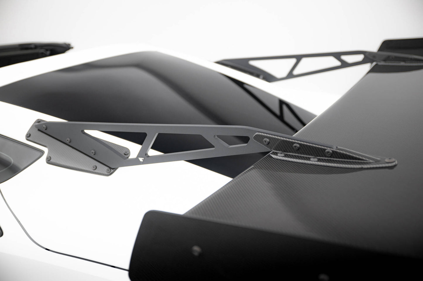 Carbon Spoiler With Upper Swan Mounting Chevrolet Corvette Stingray / Grand Sport C7