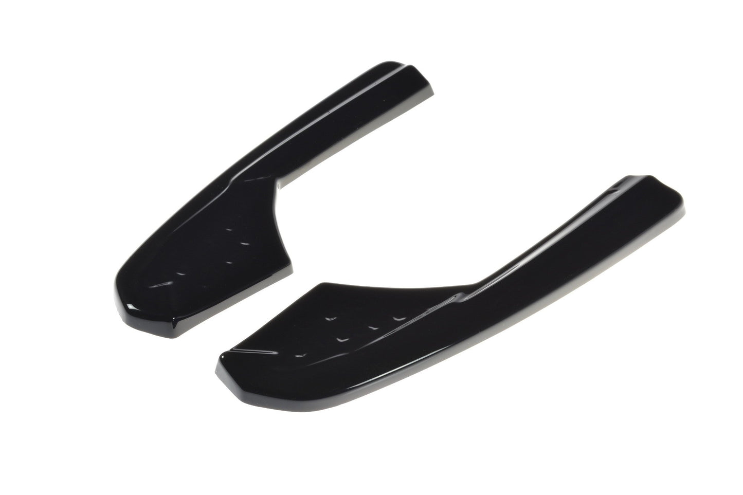 Splitter / Diffusor Heck Ansatz für Audi RS3 8V FL Limousine schwarz Hochglanz