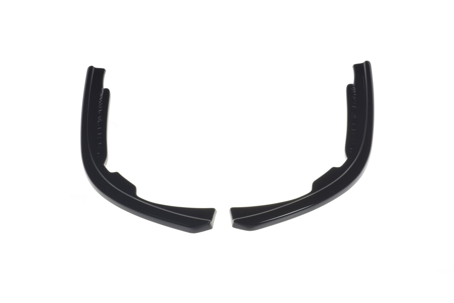 Heck Ansatz Flaps Diffusor für VW Passat R-Line B8 schwarz Hochglanz