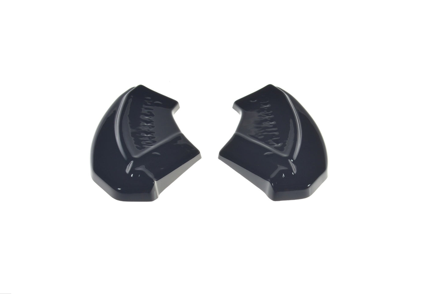 Heck Ansatz Flaps Diffusor für Audi TT RS 8S schwarz Hochglanz