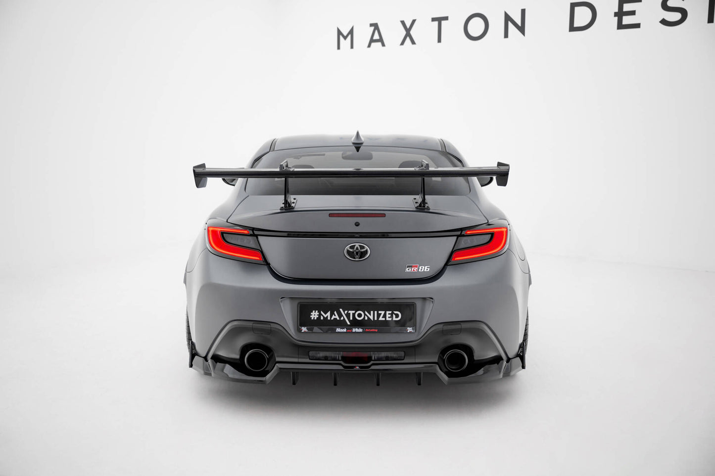 Carbon Spoiler With Upper Swan Mounting Toyota GR86 / Subaru BRZ Mk2