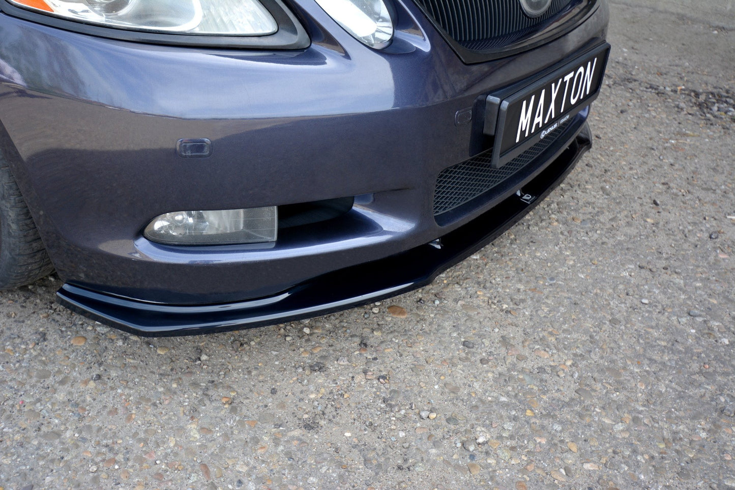 Front Ansatz V.1 für LEXUS GS MK.3 schwarz Hochglanz