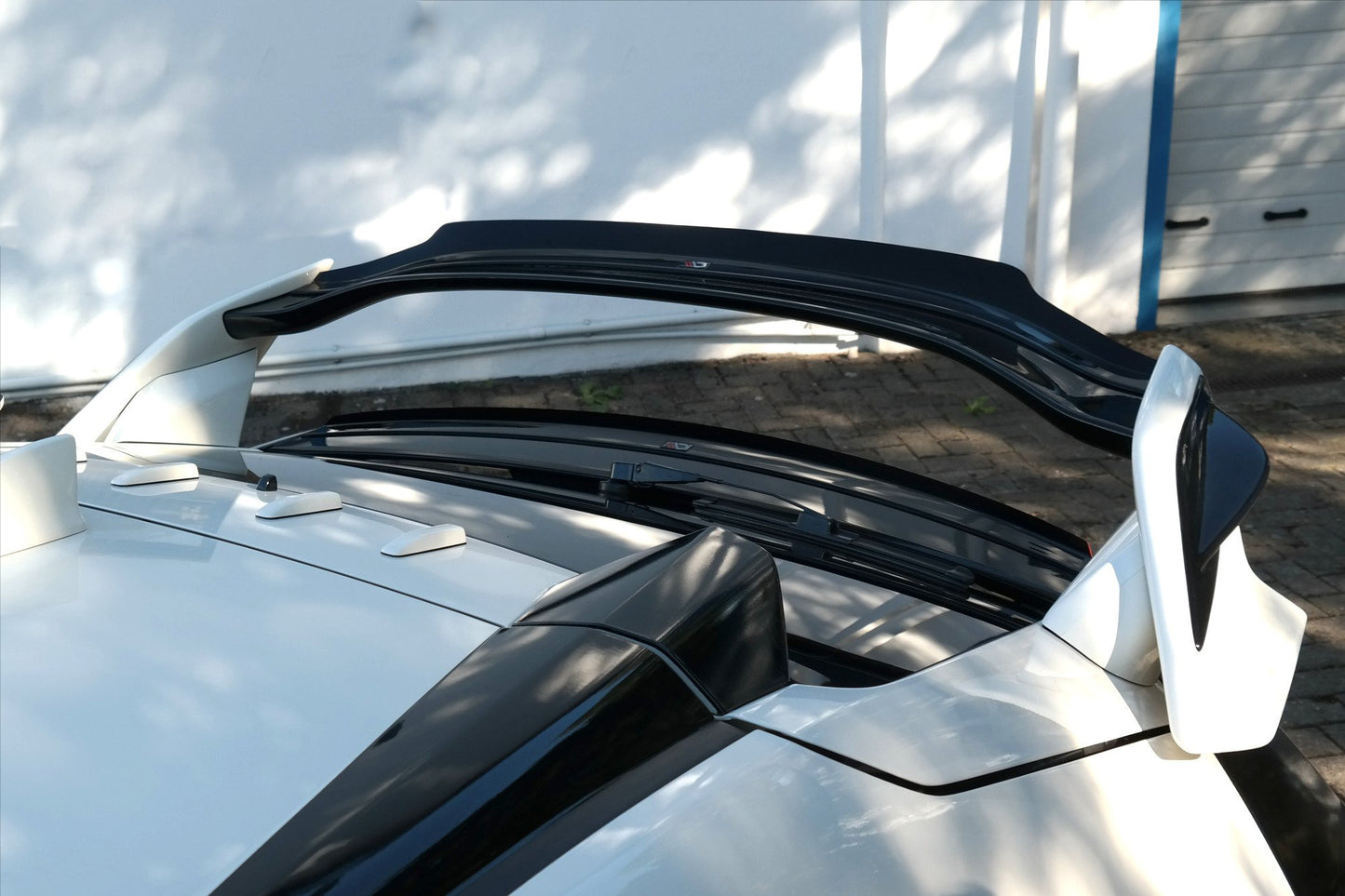 OBERER Spoiler CAP V.2 für Honda Civic Type-R Mk10 / Mk10 Facelift schwarz Hochglanz