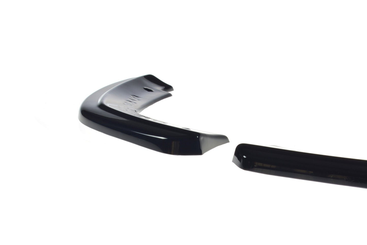Heck Ansatz Flaps Diffusor für Audi SQ5/Q5 S-line Mk2 schwarz Hochglanz