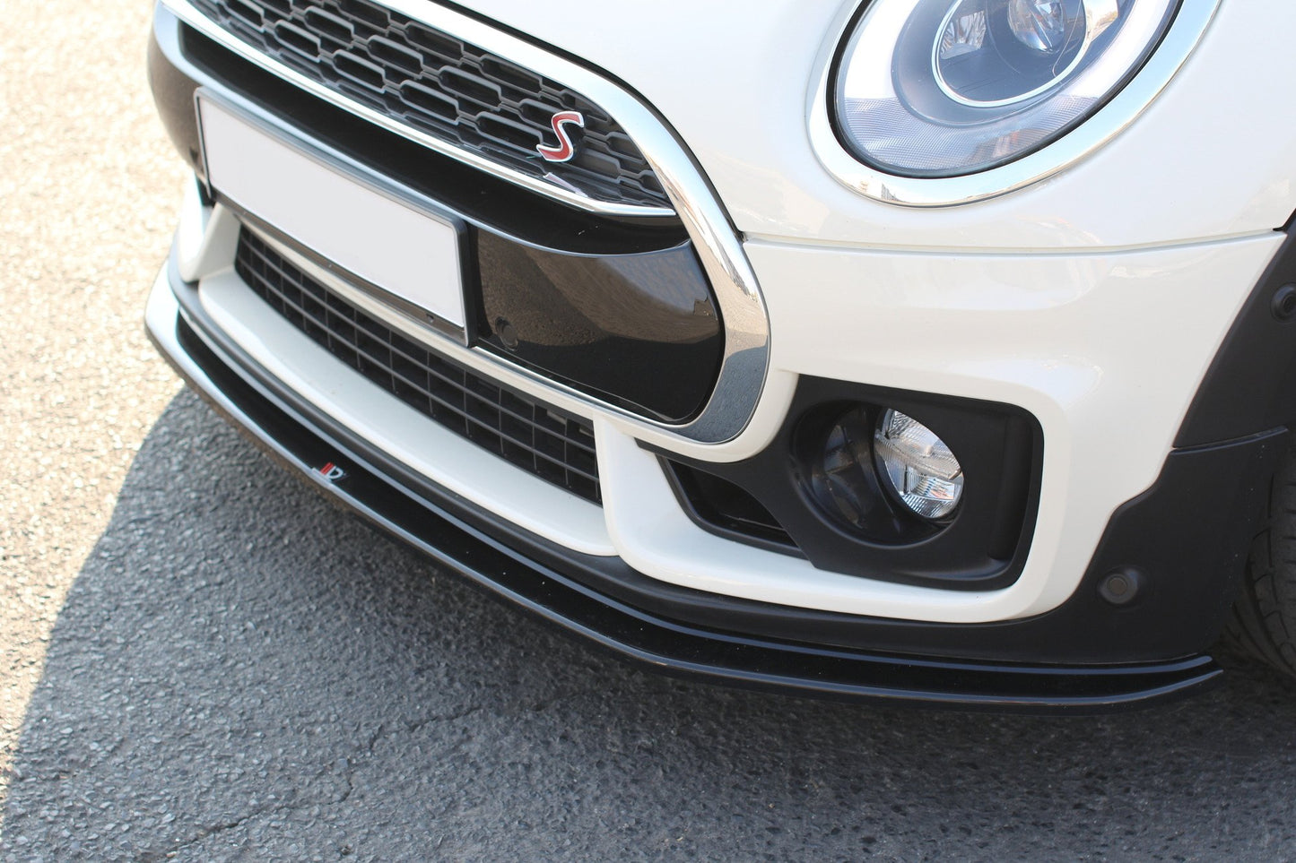 Front Ansatz V.1 für MINI CLUBMAN S MK2 (F54) JCW schwarz Hochglanz