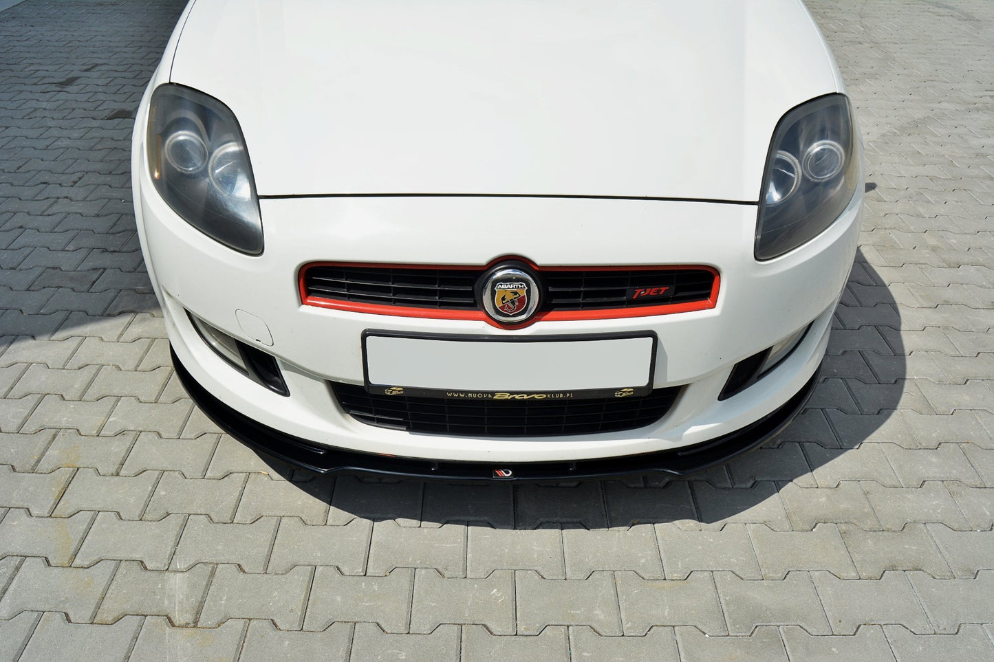 Front Ansatz für Fiat Bravo MK 2 SPORT schwarz Hochglanz