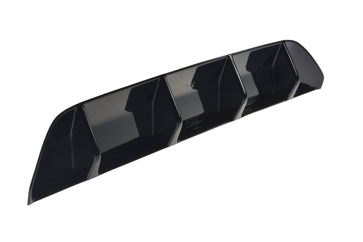 Diffusor Heck Ansatz für VW Passat R-Line B8 schwarz Hochglanz