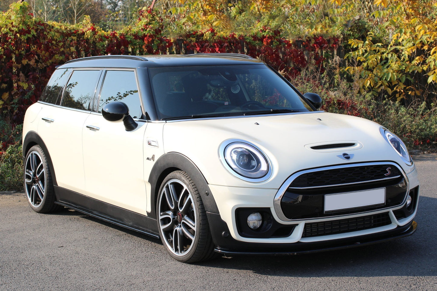 Seitenschweller Ansatz für MINI CLUBMAN S MK2 (F54) JCW schwarz Hochglanz