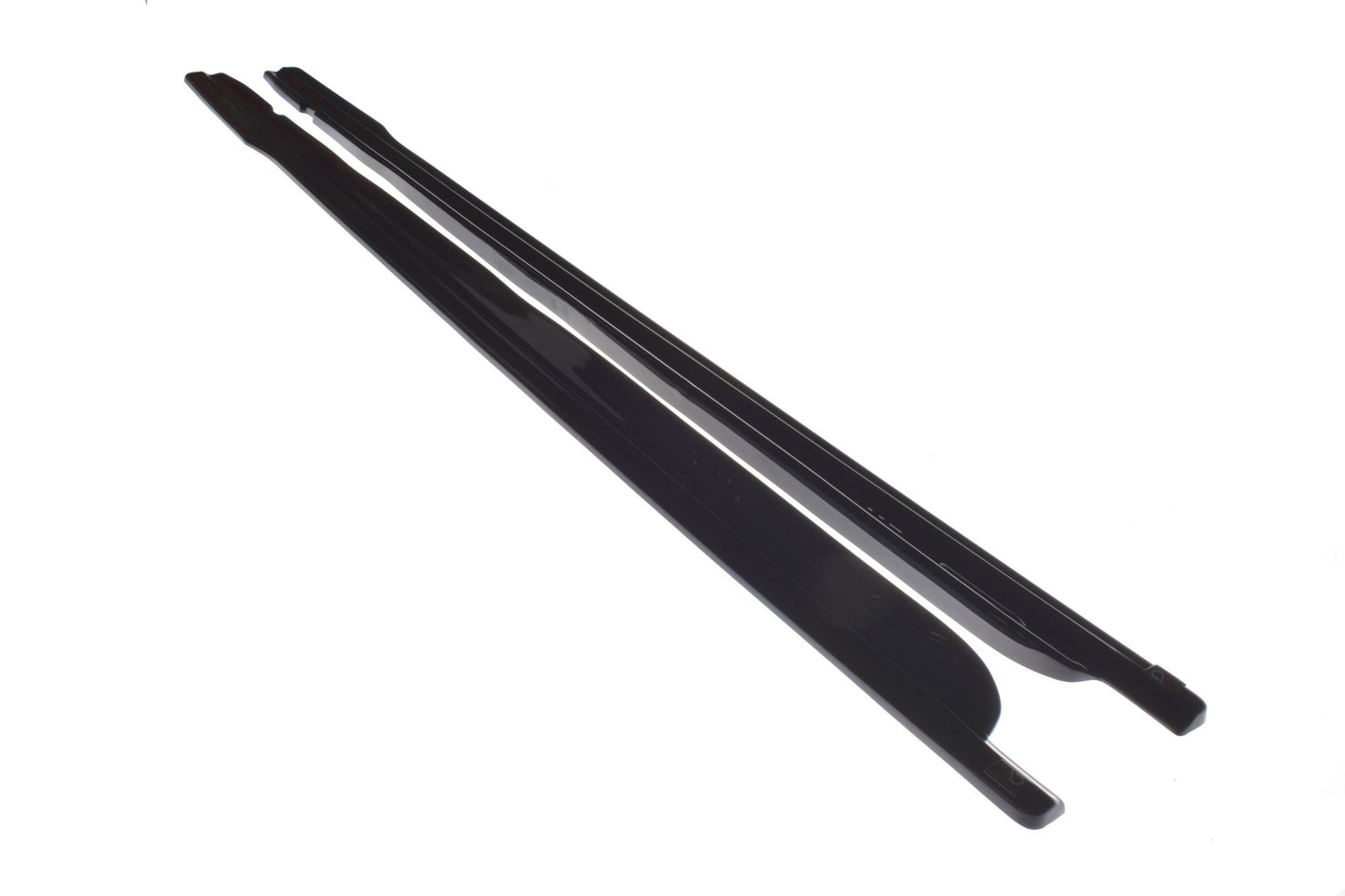 Seitenschweller Ansatz für Skoda Superb Liftback / Combi Mk3 Facelift schwarz Hochglanz