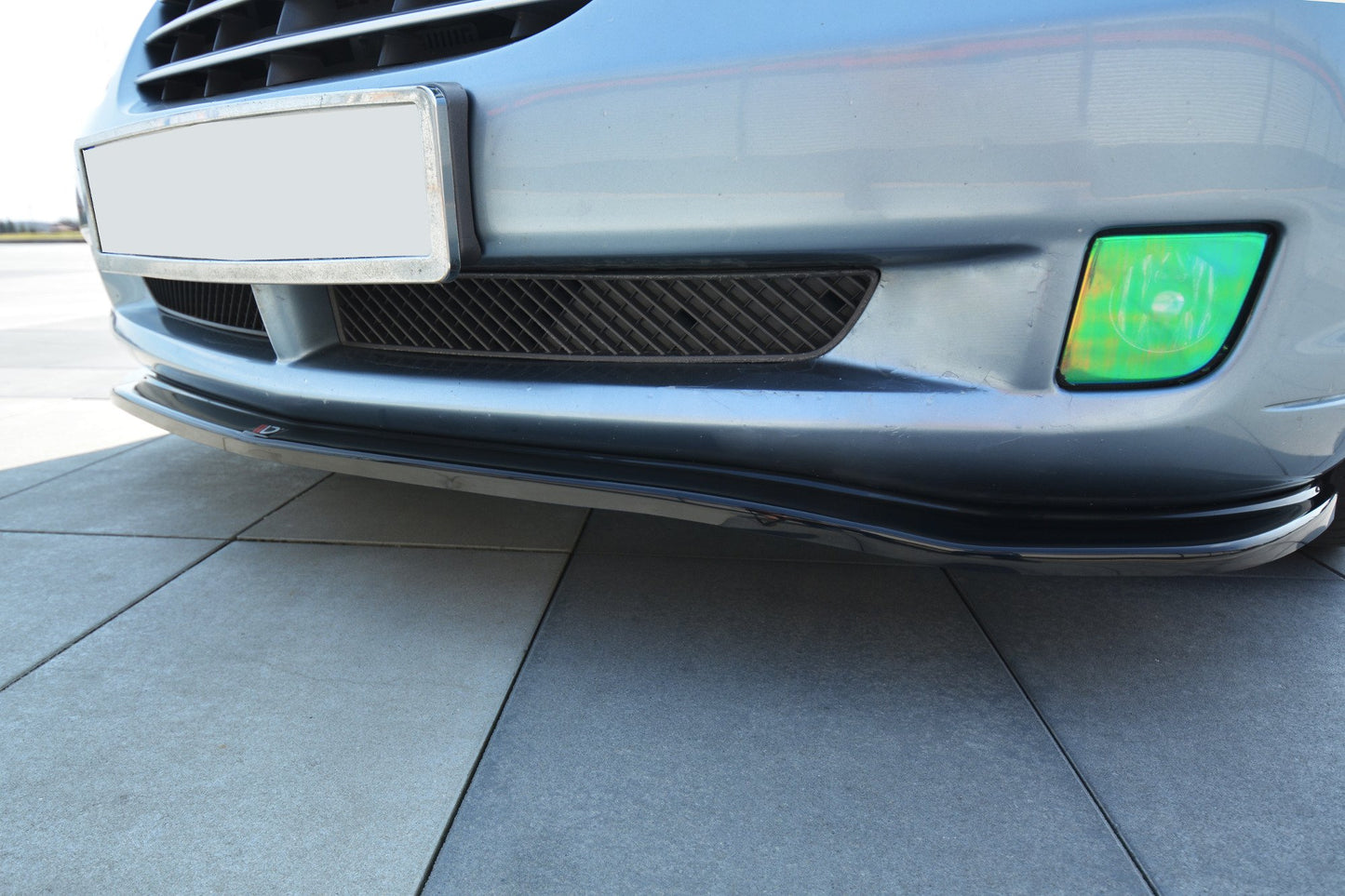 Front Ansatz für CHRYSLER CROSSFIRE schwarz Hochglanz