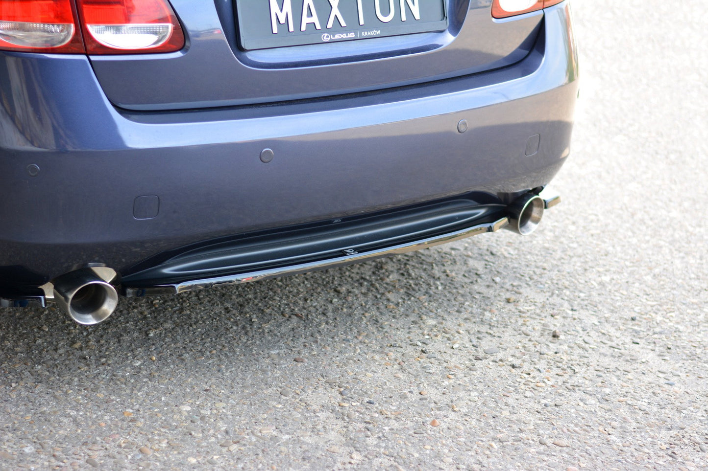 Heckansatz LEXUS GS MK.3 schwarz Hochglanz