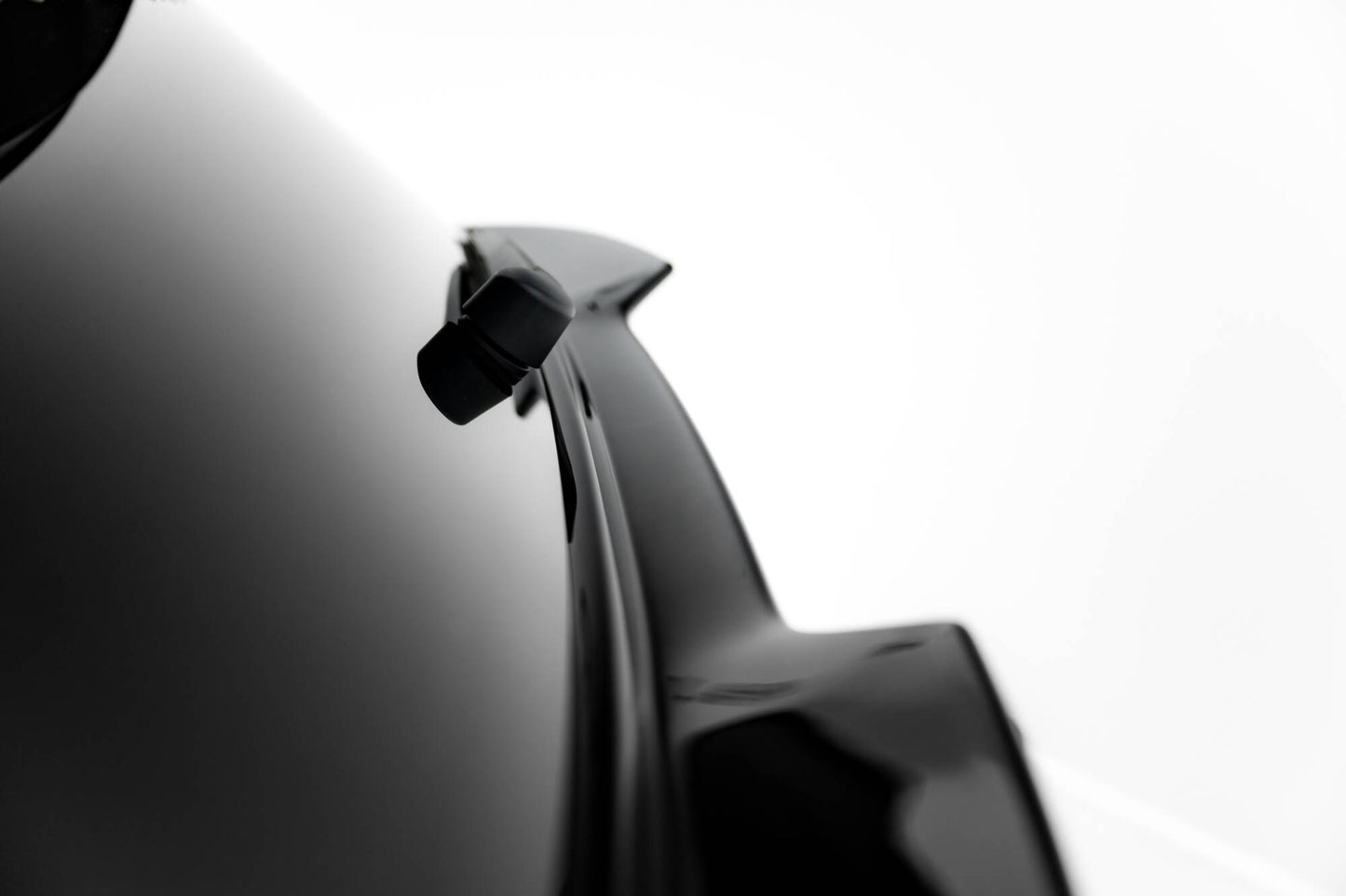Niedriger Spoiler CAP 3D für VW Golf R Mk8 Facelift schwarz Hochglanz
