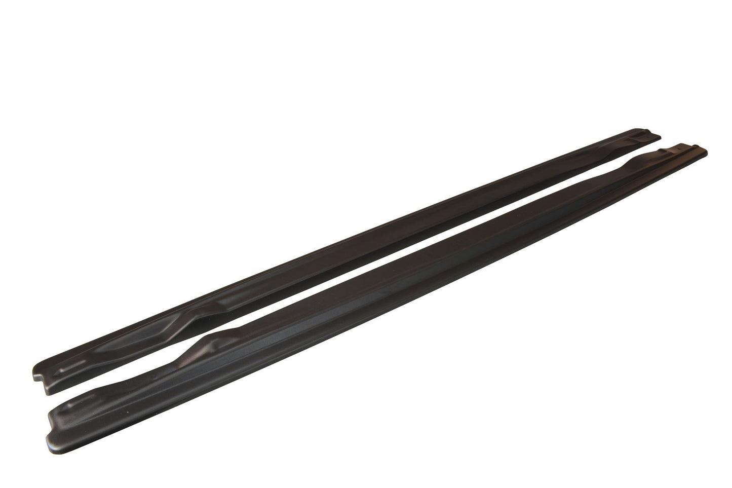Seitenschweller Ansatz für Audi A6 S-Line C6 / C6 FL schwarz Hochglanz