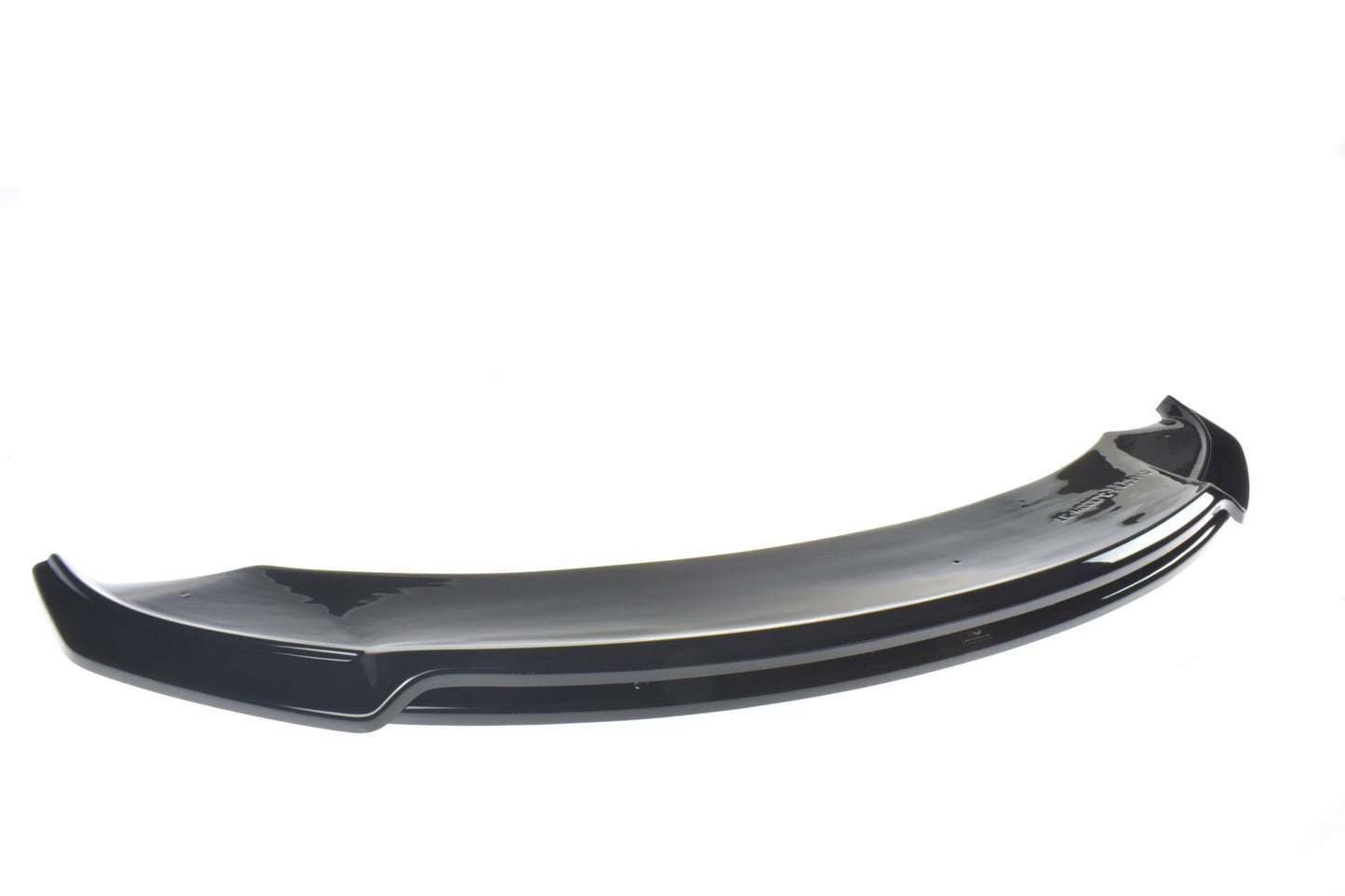 Front Ansatz V.2 für Tesla Model 3 schwarz Hochglanz