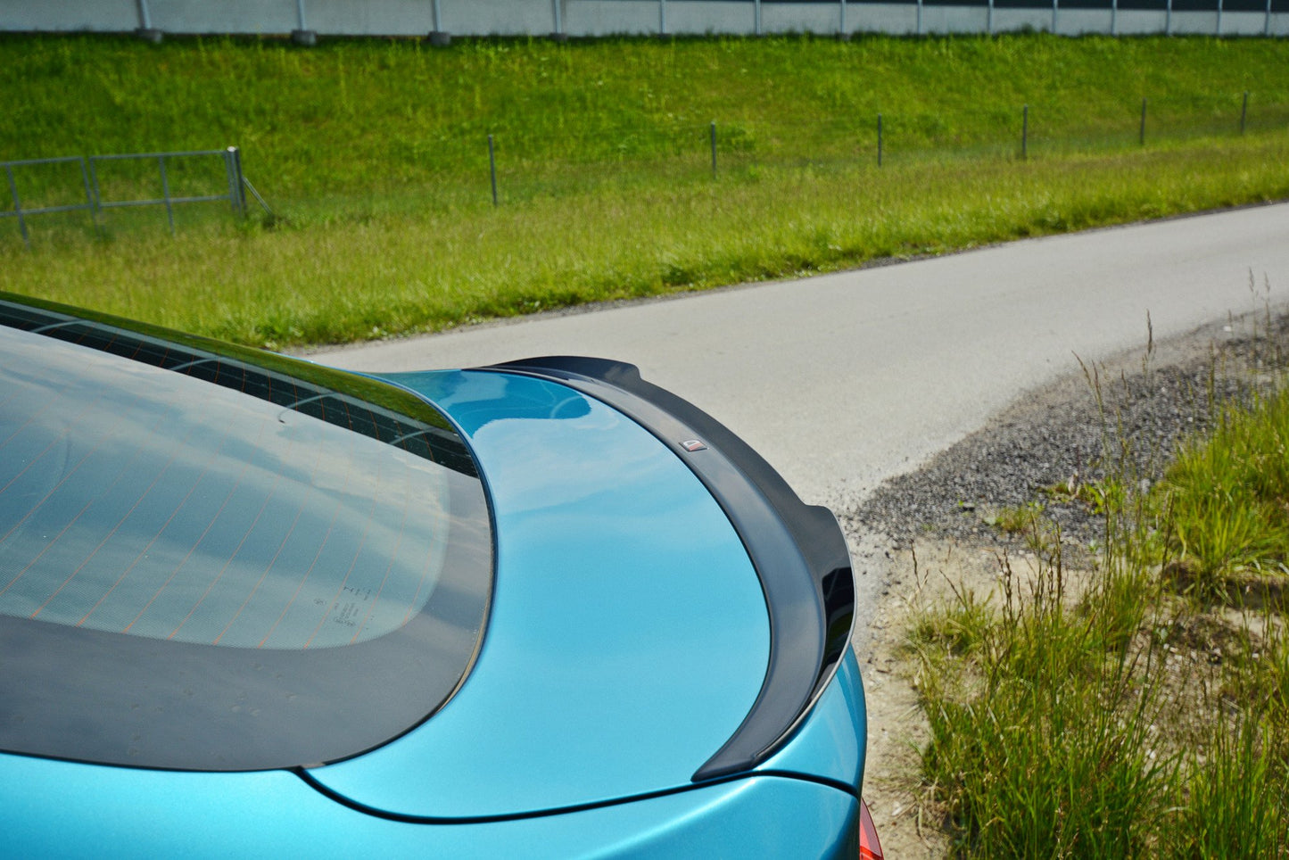 Spoiler CAP für BMW 4er Gran Coupe Standard / M-Paket F36 / F36 Facelift schwarz Hochglanz