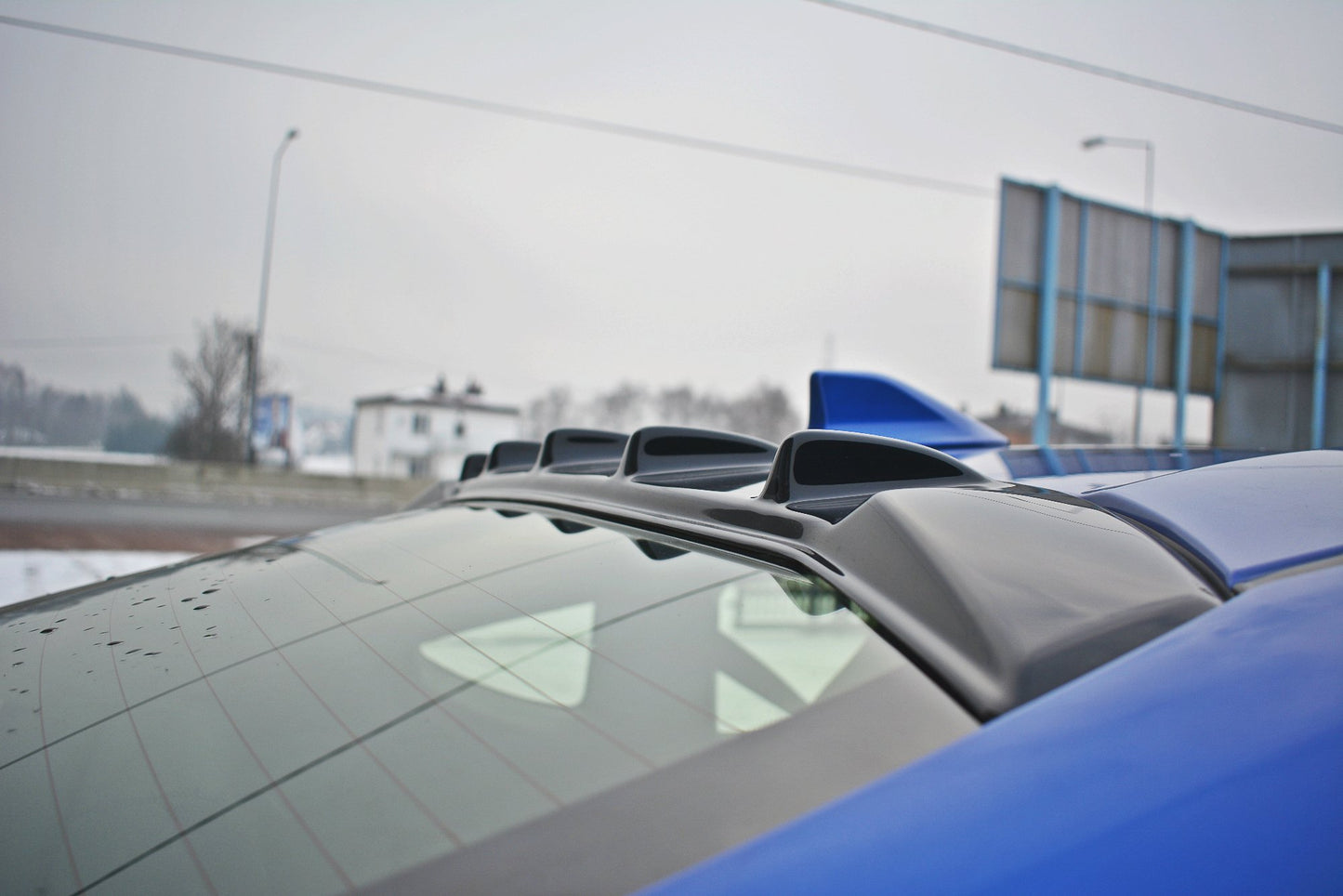Heckscheiben Spoiler für Toyota GT86 Facelift / Subaru BRZ Mk1 Facelift schwarz Hochglanz