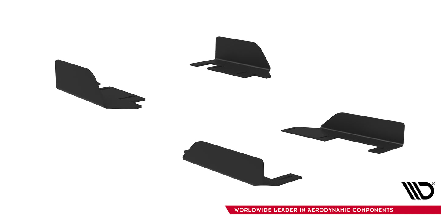Seitenschweller Flaps für Toyota GR Corolla Mk12 schwarz Hochglanz