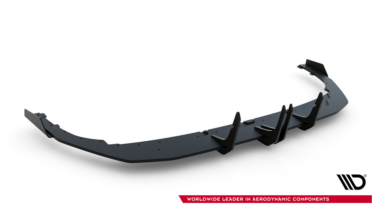 Street Pro Heckschürze + Flaps für Audi RS3 Limousine 8Y Facelift schwarz Hochglanz