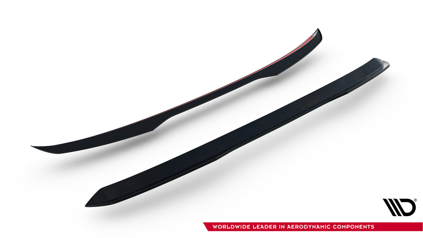 Höher Spoiler CAP für MG HS Mk2 schwarz Hochglanz