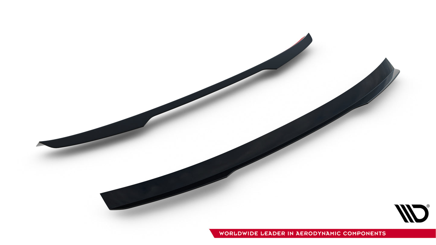 Spoiler CAP für Mercedes-AMG GLC 43 SUV X253 Facelift schwarz Hochglanz