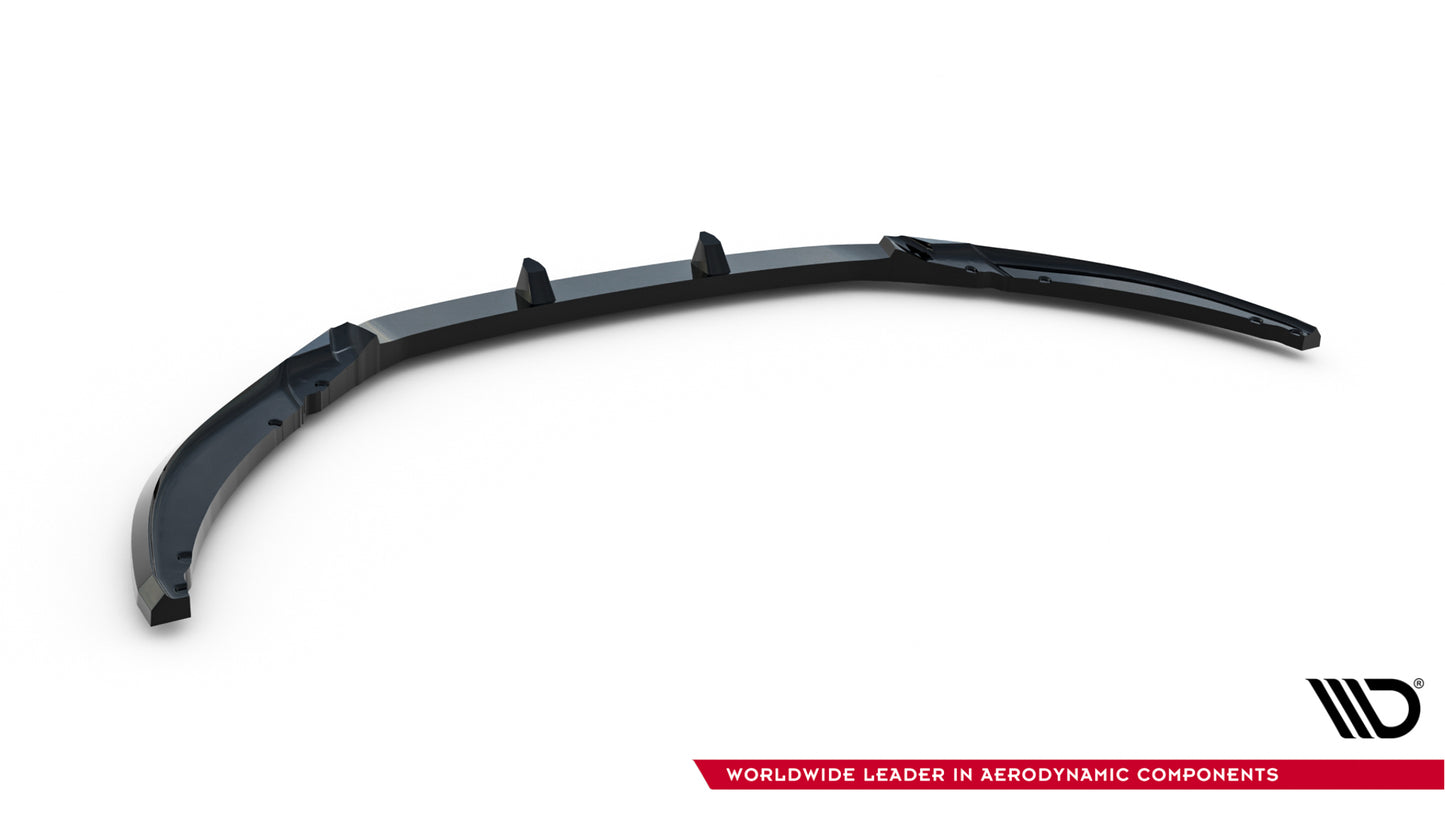 Front Ansatz V.3 für Ford Focus ST-Line Mk3 Facelift schwarz Hochglanz