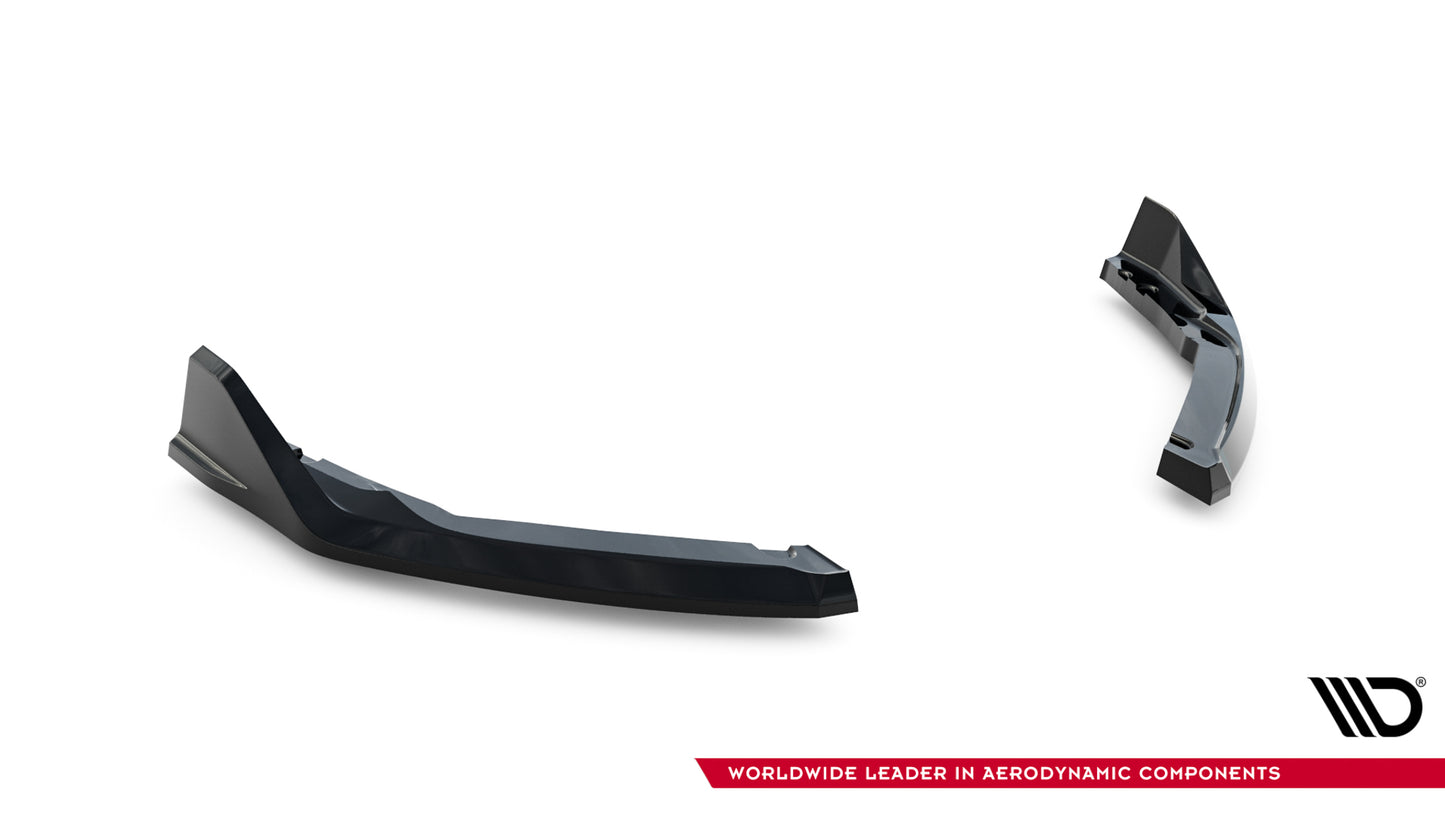 Heck Ansatz Flaps Diffusor V.2 für Toyota GR Corolla Mk12 schwarz Hochglanz
