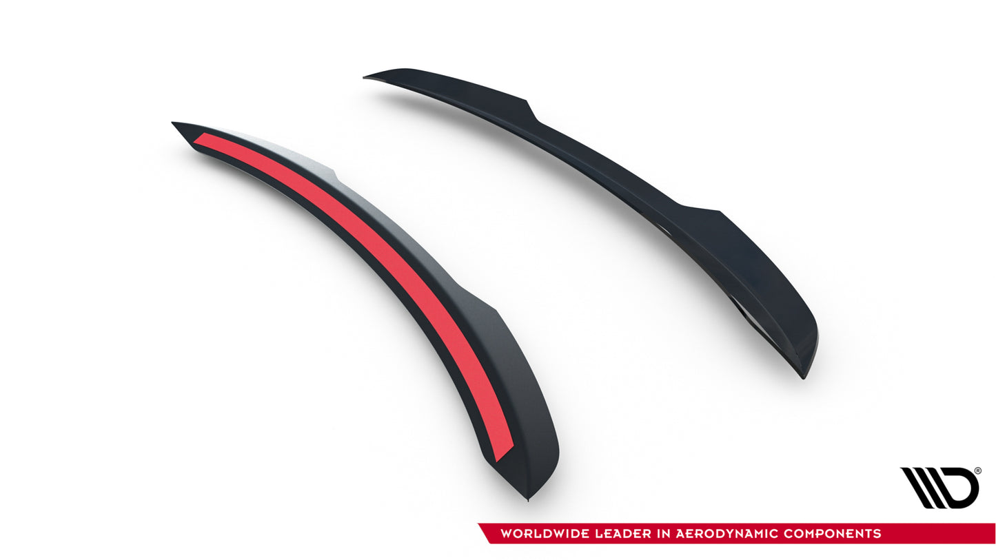 Spoiler CAP für Renault Megane E-Tech Electric Mk1 schwarz Hochglanz