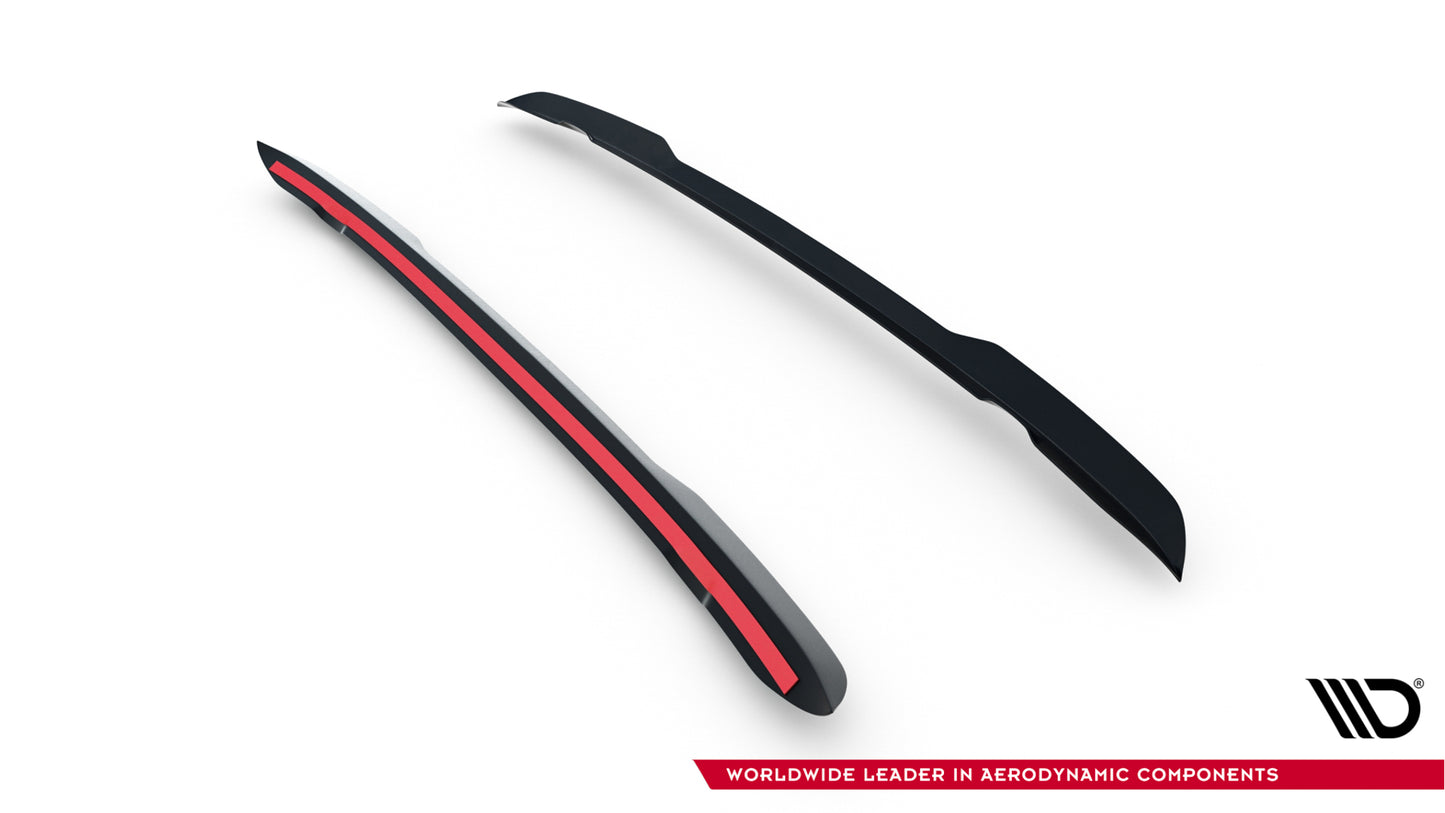 Spoiler CAP für Peugeot Expert Mk3 schwarz Hochglanz