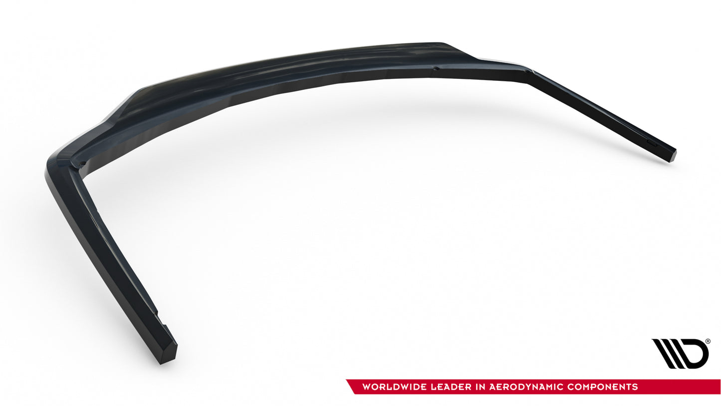 Mittlerer Cup Diffusor DTM Look Heck Ansatz für Toyota Highlander Mk4 schwarz Hochglanz