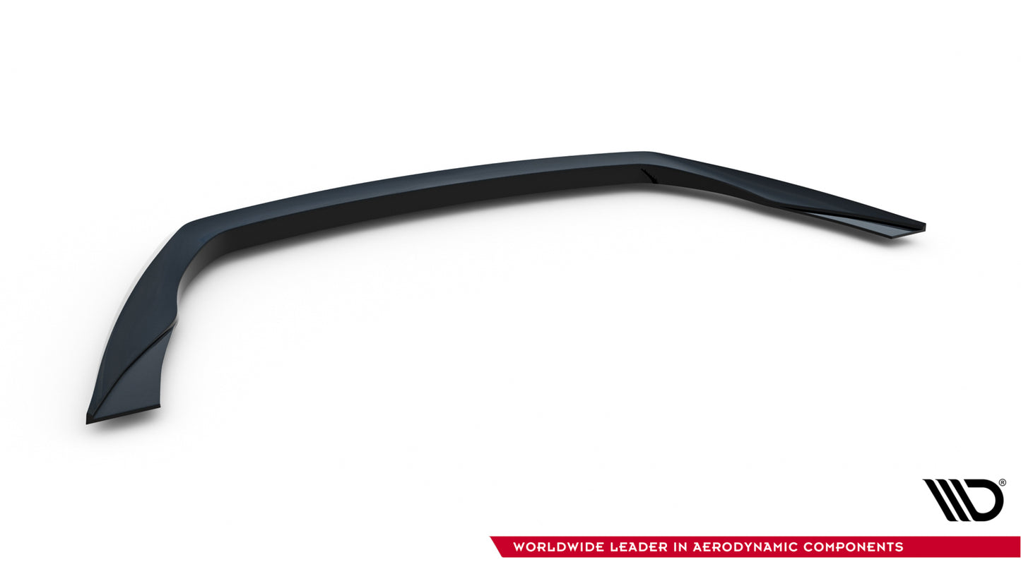 Front Ansatz V.2 für Skoda Octavia RS Mk3 schwarz Hochglanz