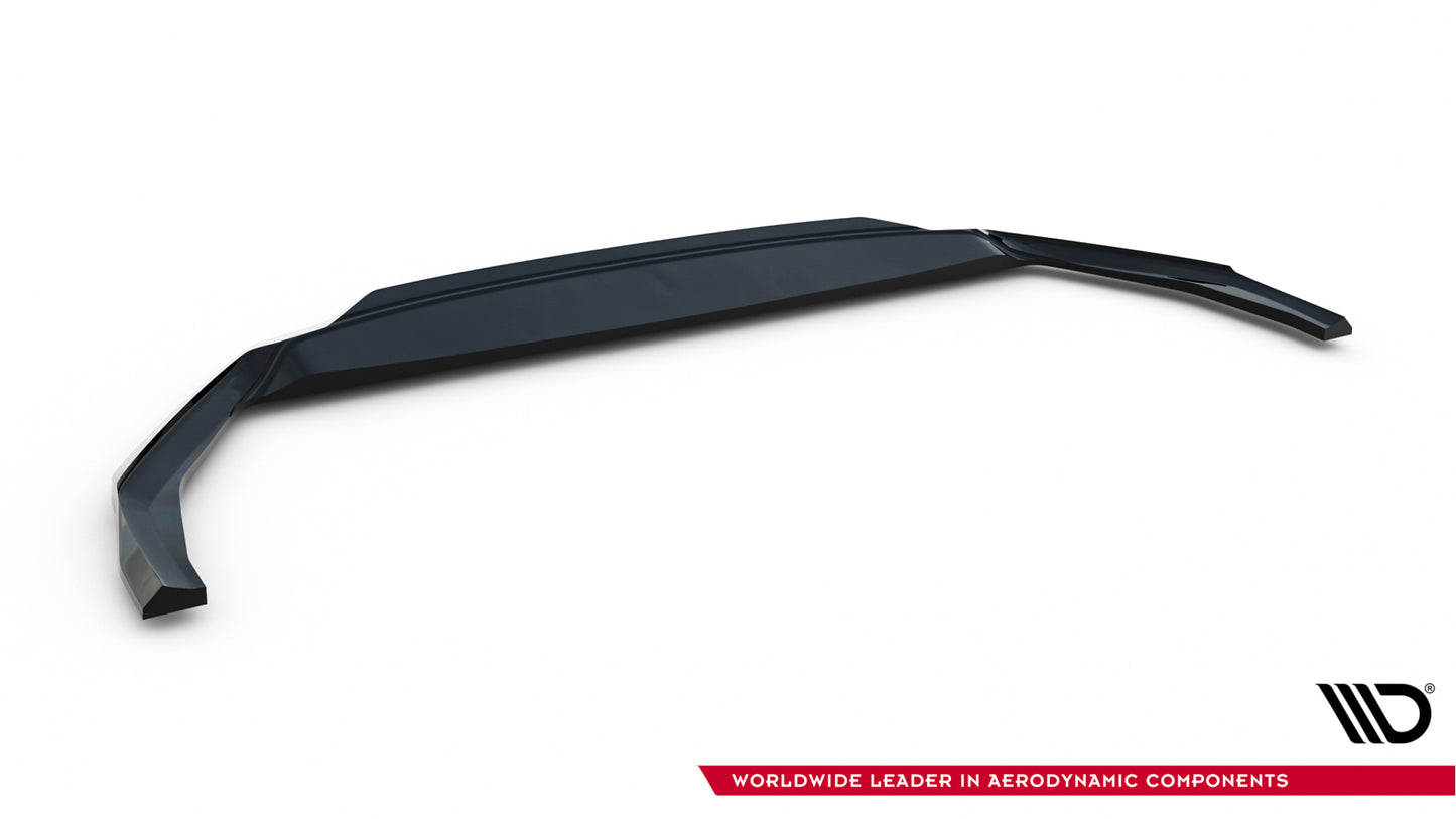 Front Ansatz V.4 für Skoda Octavia RS Mk4 schwarz Hochglanz