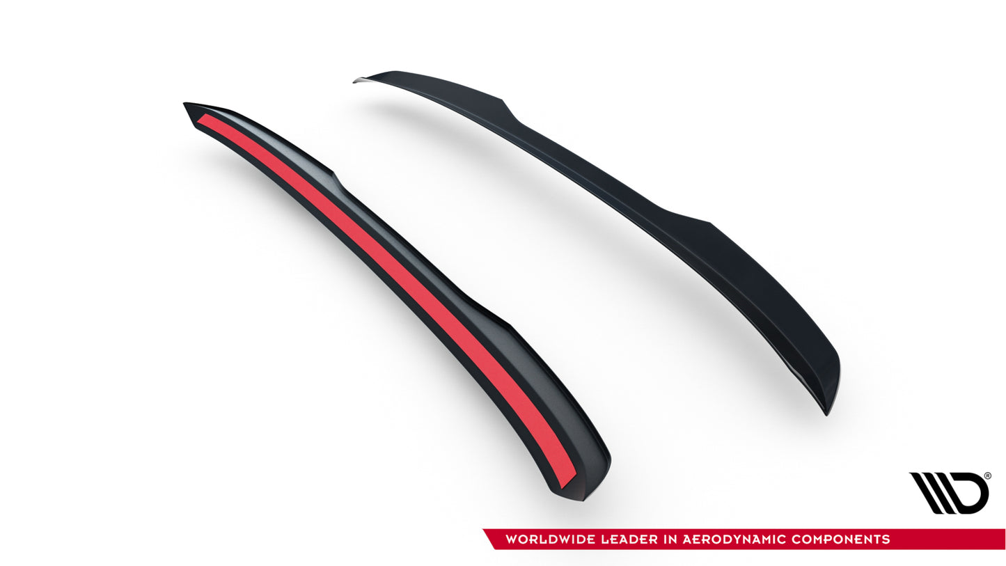 Höher Spoiler CAP für MG HS Mk2 schwarz Hochglanz