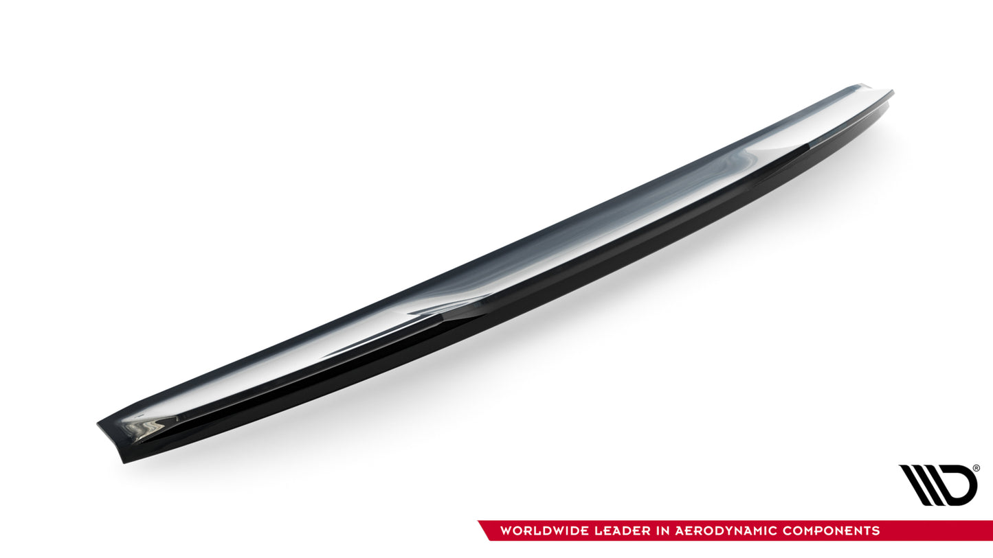 Spoiler CAP 3D für Skoda Superb Limousine Mk4 schwarz Hochglanz