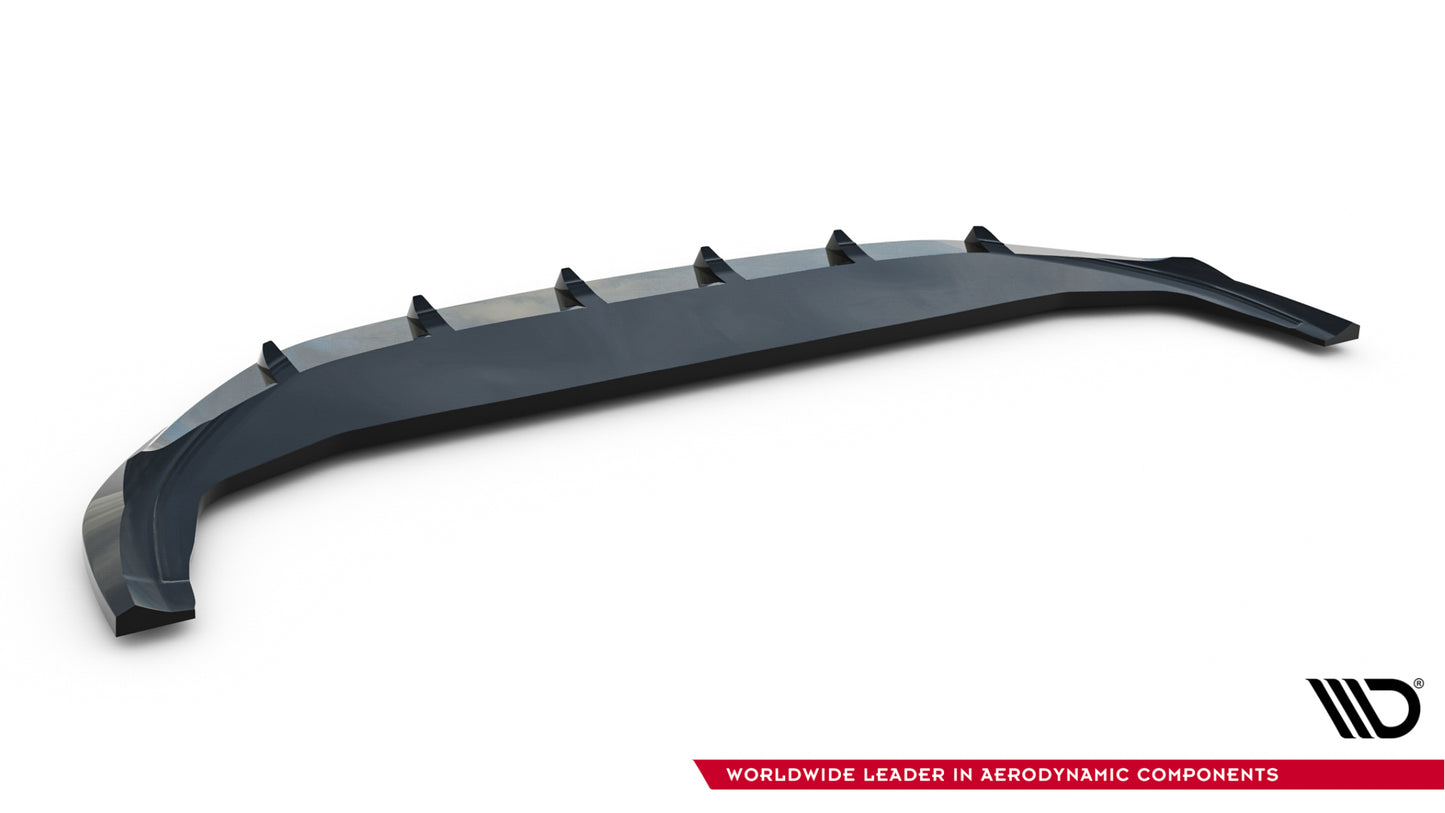 Front Ansatz V.2 für VW Tiguan Mk3 schwarz Hochglanz