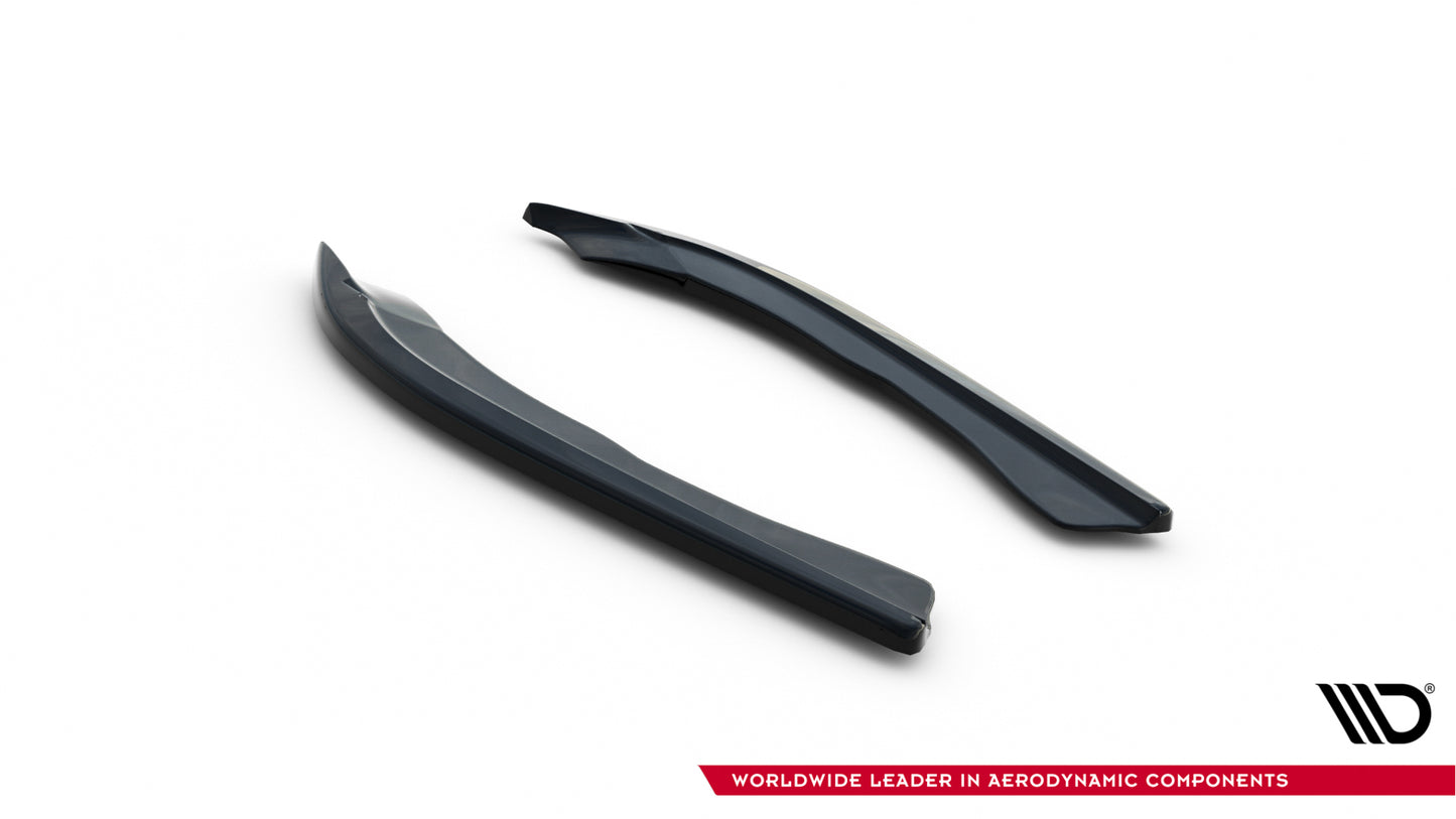 Heck Ansatz Flaps Diffusor V.7 für BMW 4er M-Paket G22 / G23 / G22 Facelift / G23 Facelift schwarz Hochglanz