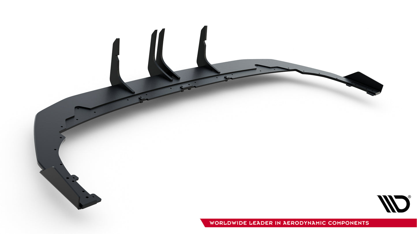 Street Pro Heckschürze + Flaps für Audi RS3 Limousine 8Y Facelift schwarz Hochglanz