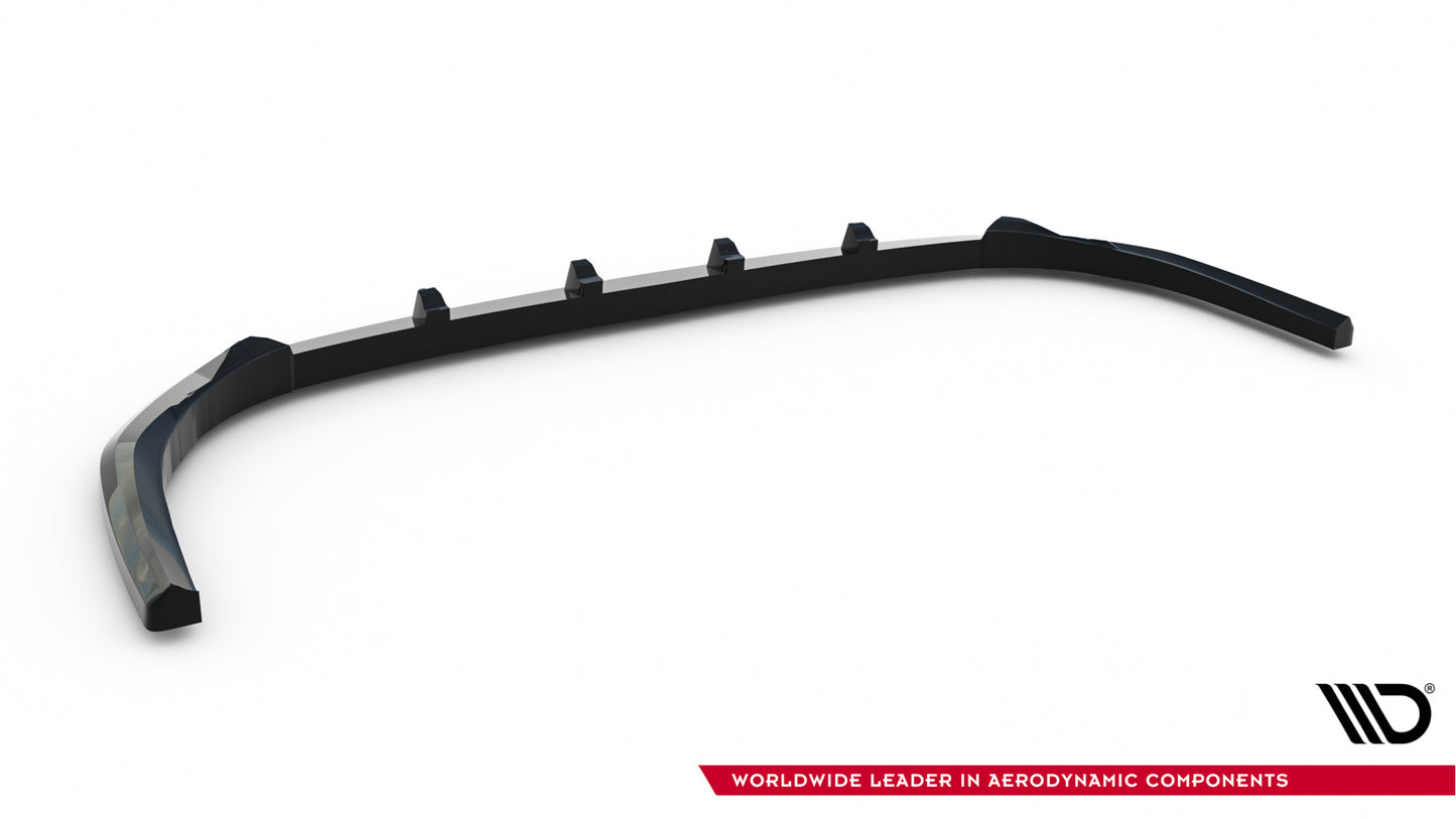 Front Ansatz V.2 für Toyota Highlander Mk4 schwarz Hochglanz
