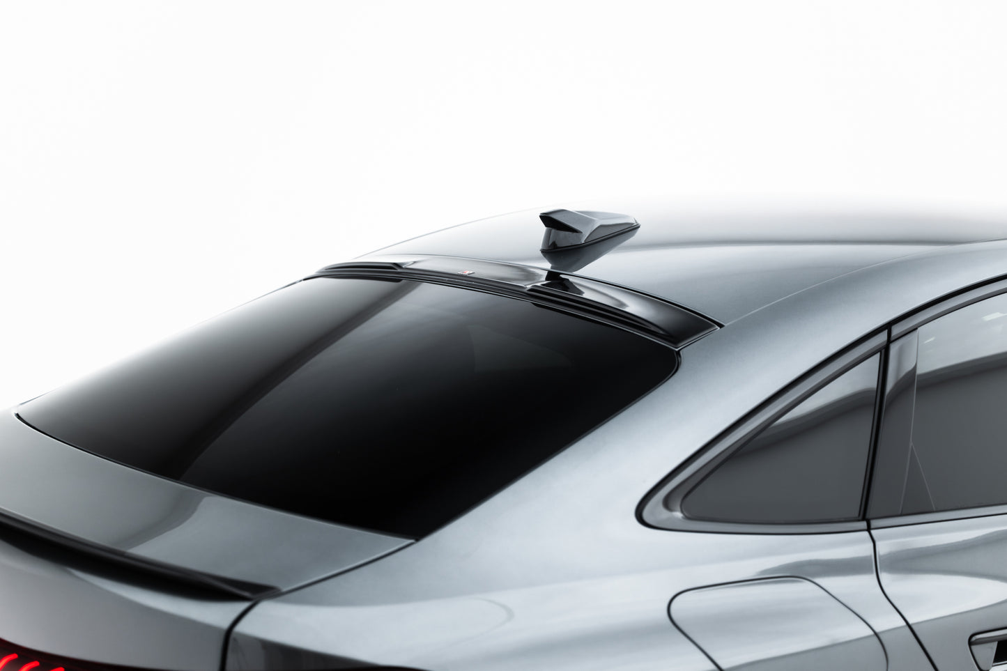 Heckscheiben Spoiler für Audi A5 S-Line / S5 Limousine B10 schwarz Hochglanz