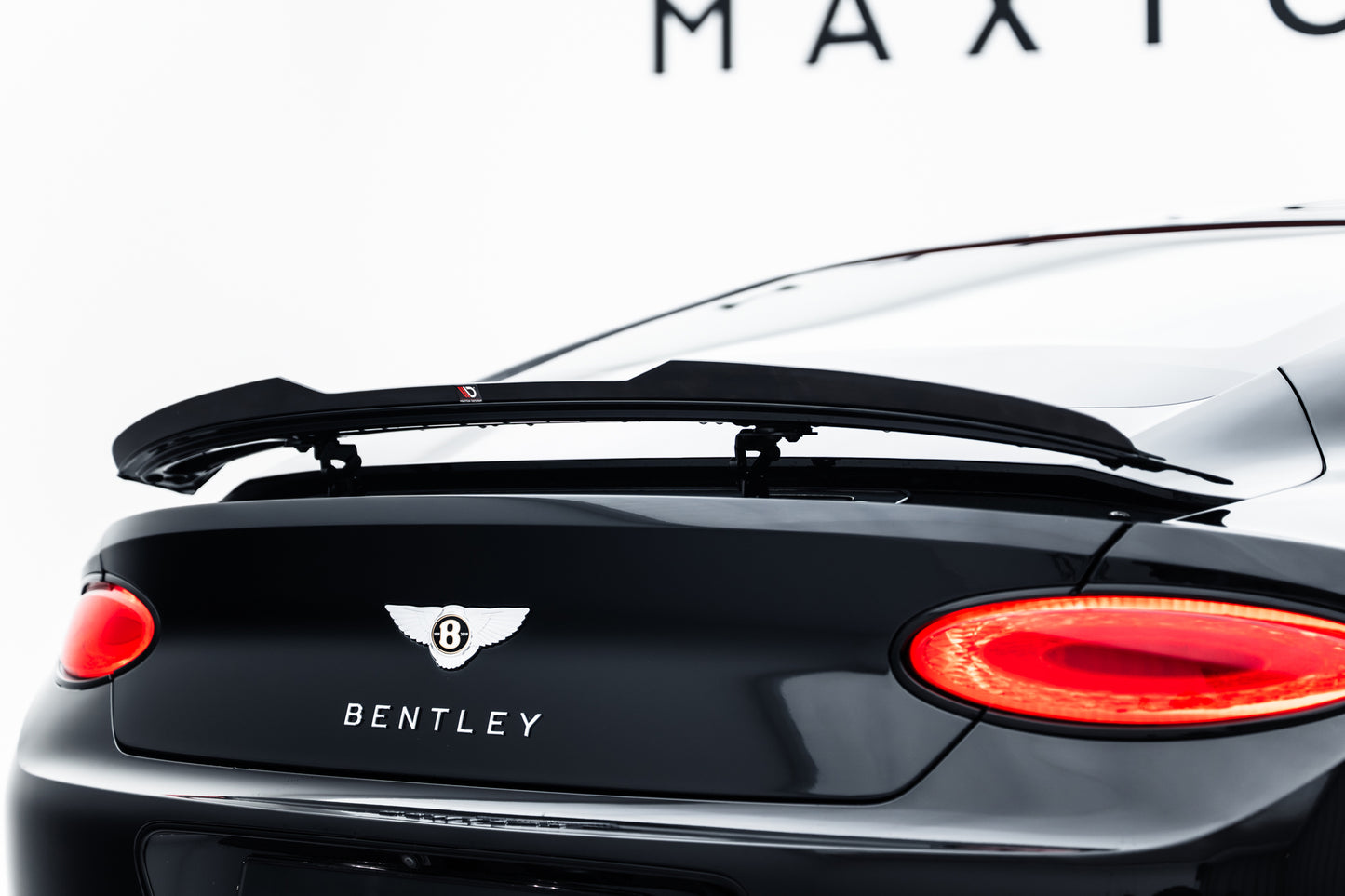 Spoiler CAP für Bentley Continental GT Coupe Mk3 schwarz Hochglanz