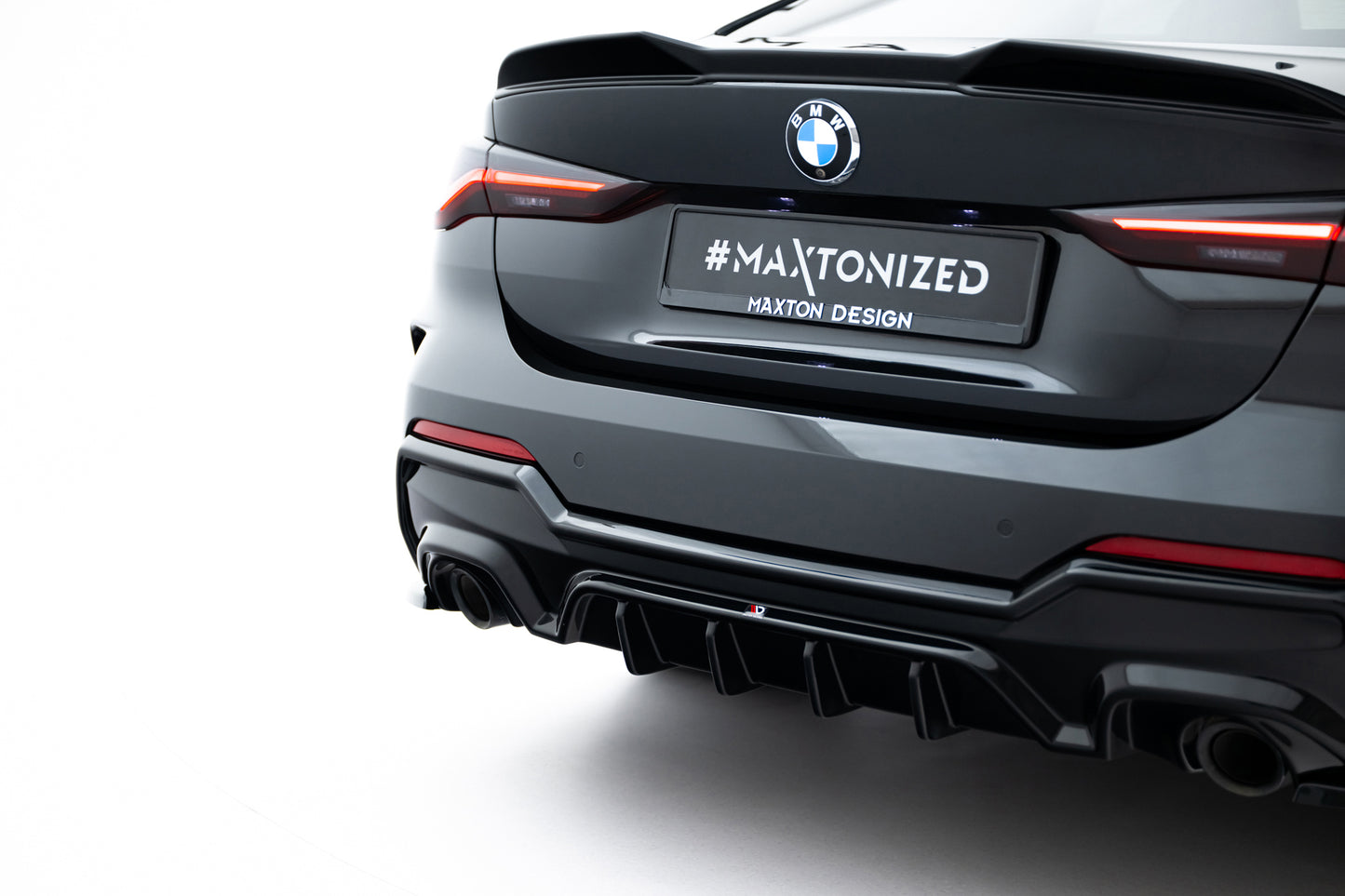 Diffusor Heck Ansatz für BMW 4er M-Paket G22 / G23 / G22 Facelift / G23 Facelift