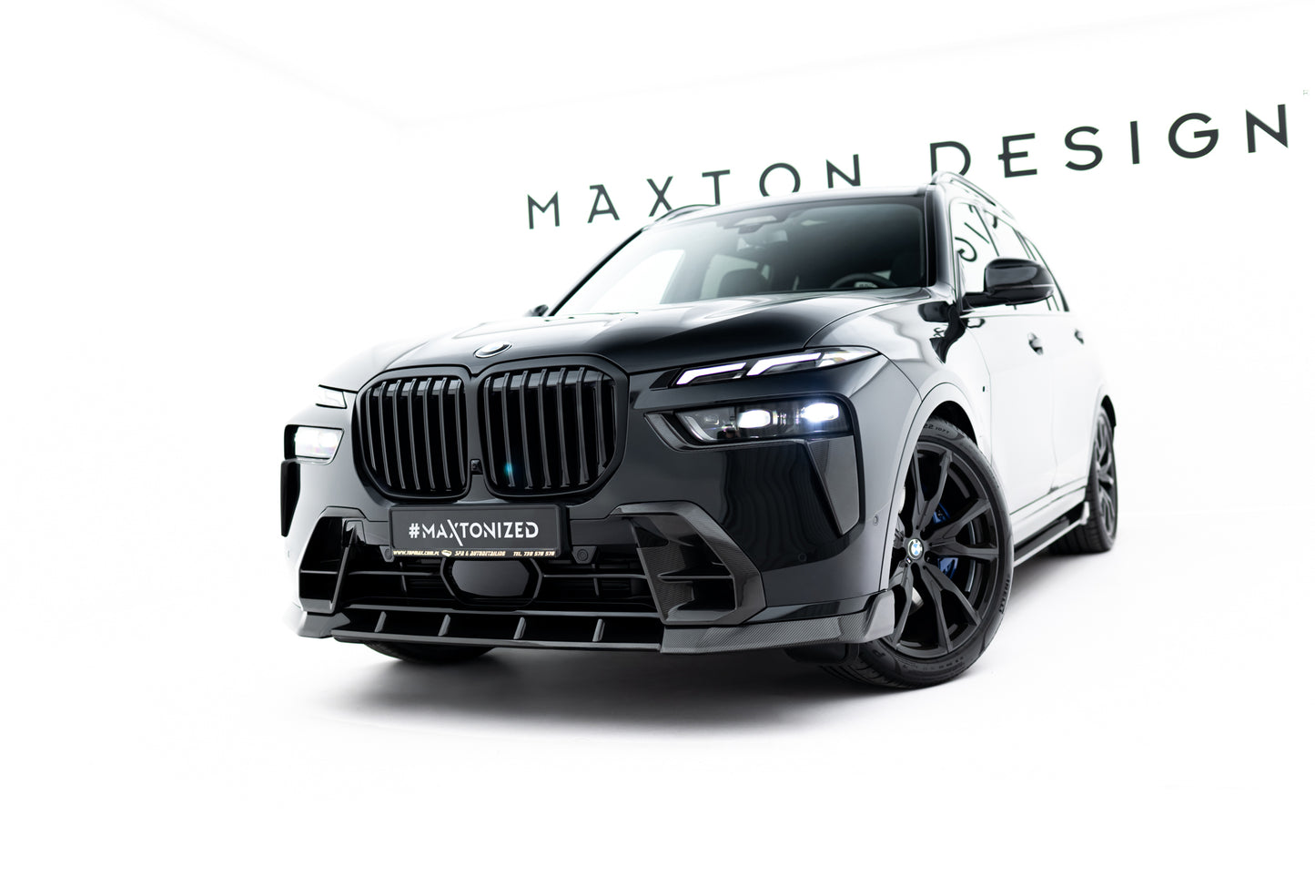 Prepreg Carbon Front Bumper Air Intakes BMW X7 M-Paket G07 Facelift