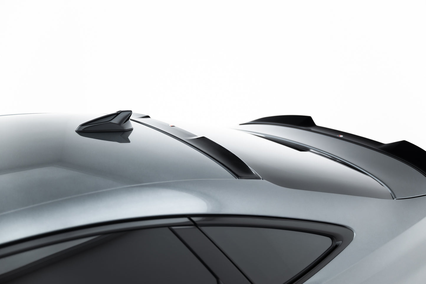 Heckscheiben Spoiler für Audi A5 S-Line / S5 Limousine B10 schwarz Hochglanz