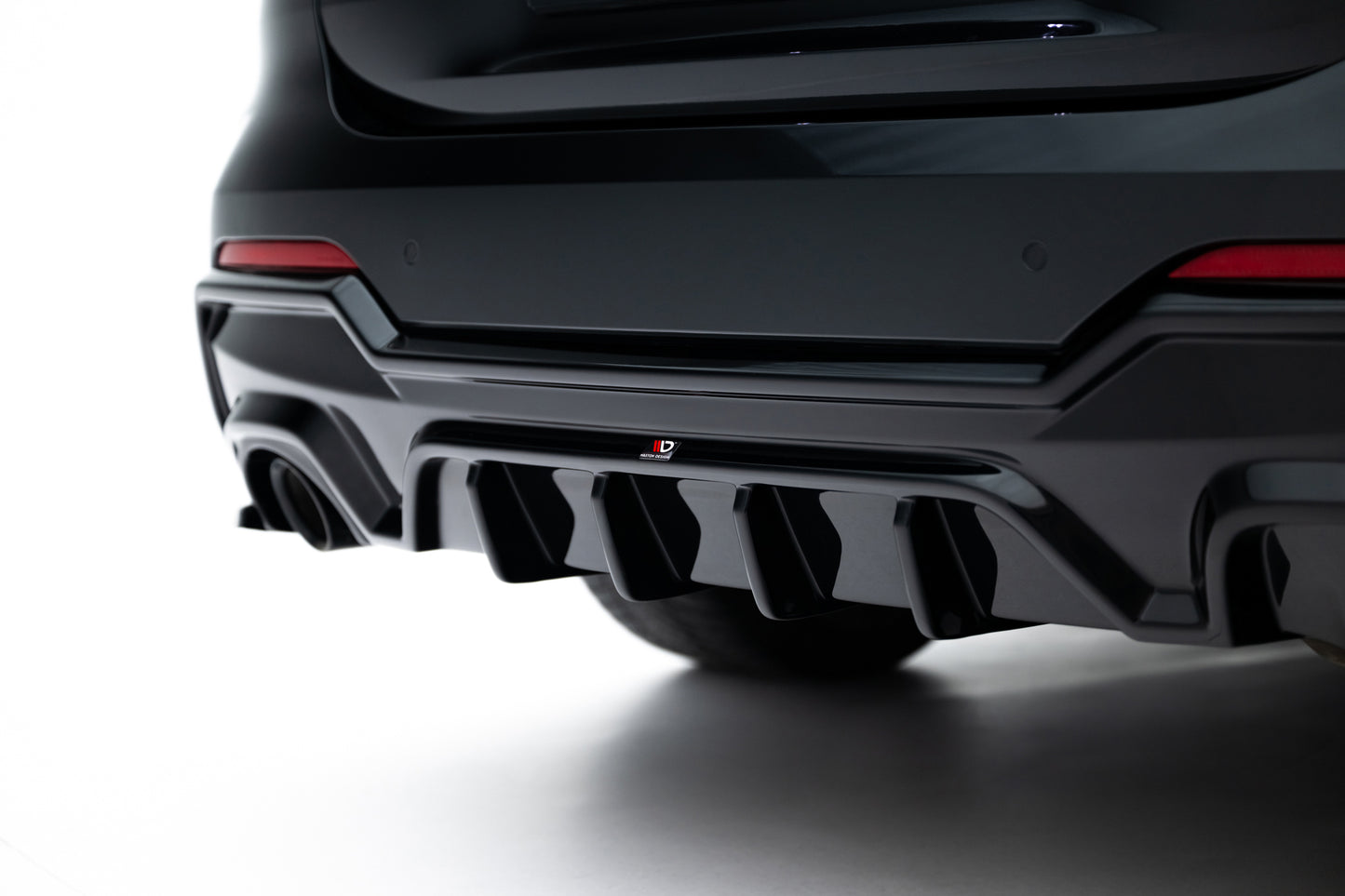 Diffusor Heck Ansatz für BMW 4er M-Paket G22 / G23 / G22 Facelift / G23 Facelift