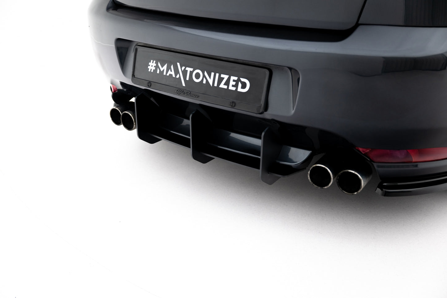 Diffusor Heck Ansatz für Heckschürze für ALFA ROMEO GT