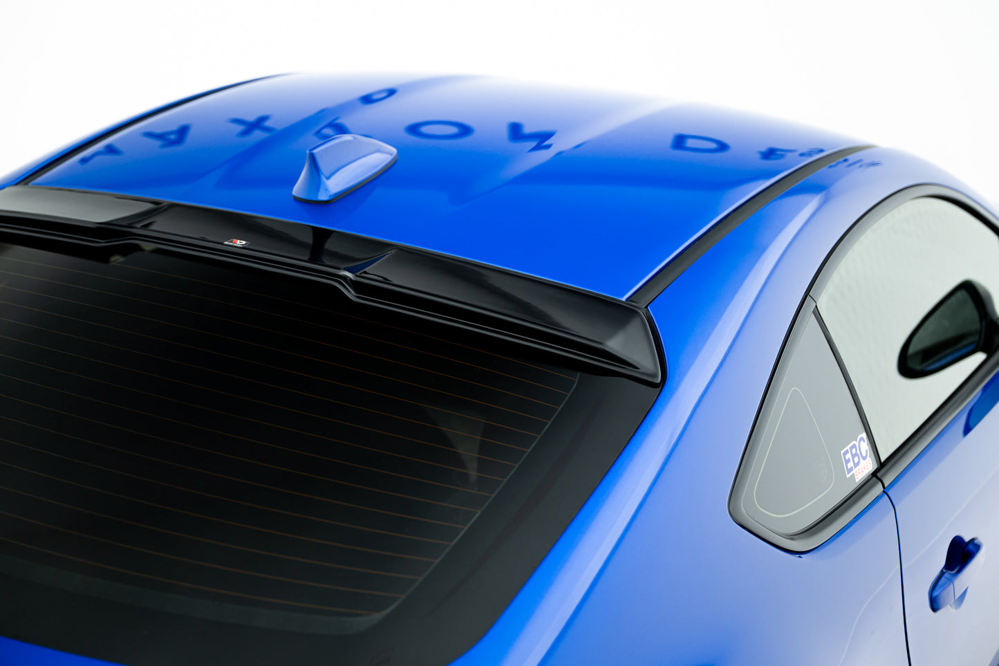 Heckscheiben Spoiler für Subaru BRZ Mk2 schwarz Hochglanz