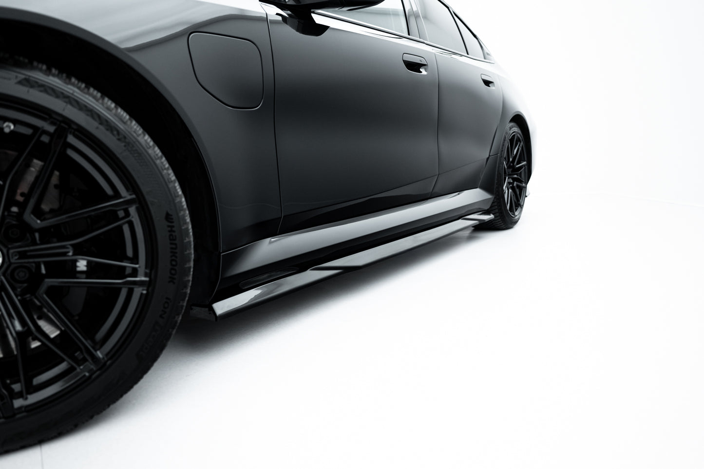Seitenschweller Ansatz für BMW M5 Limousine / Touring G90 schwarz Hochglanz