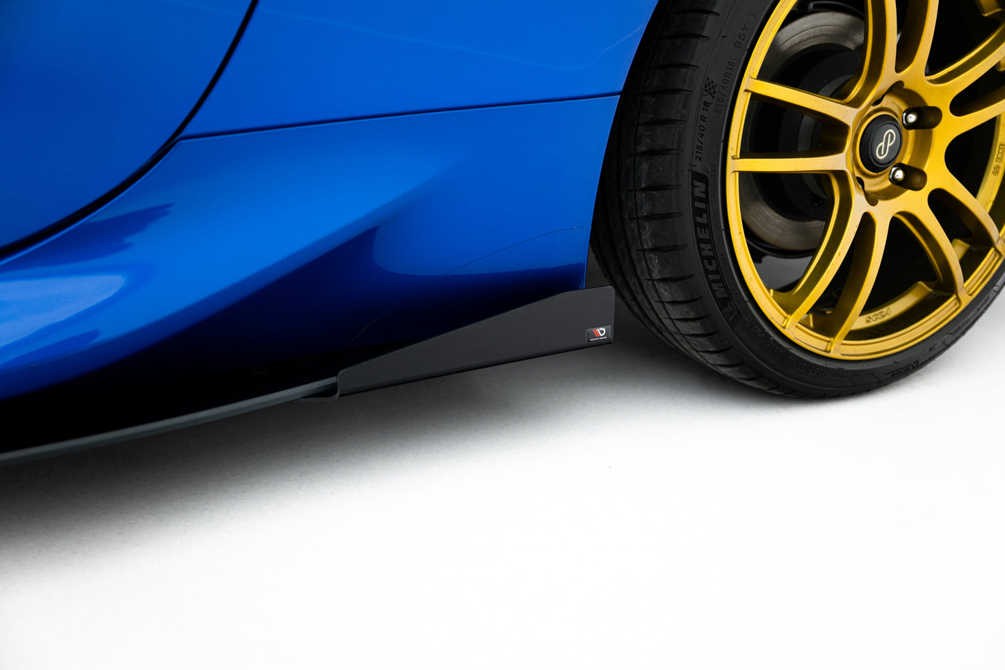 Street Pro Seitenschweller Ansatz für V.1 + Flaps für Subaru BRZ Mk2 schwarz Hochglanz