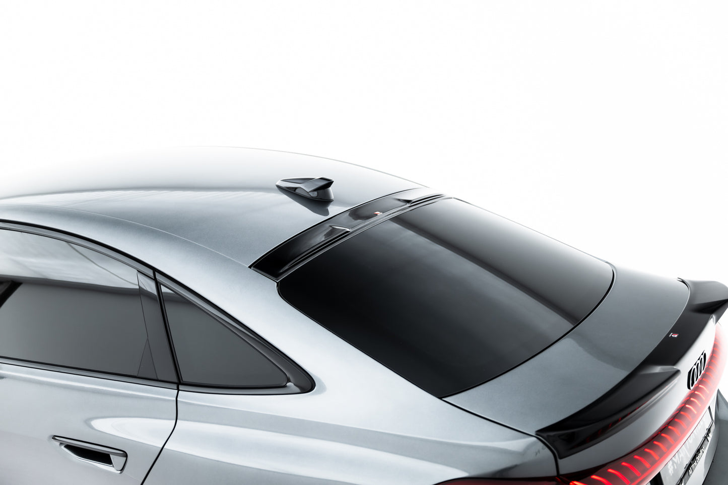 Heckscheiben Spoiler für Audi A5 S-Line / S5 Limousine B10 schwarz Hochglanz