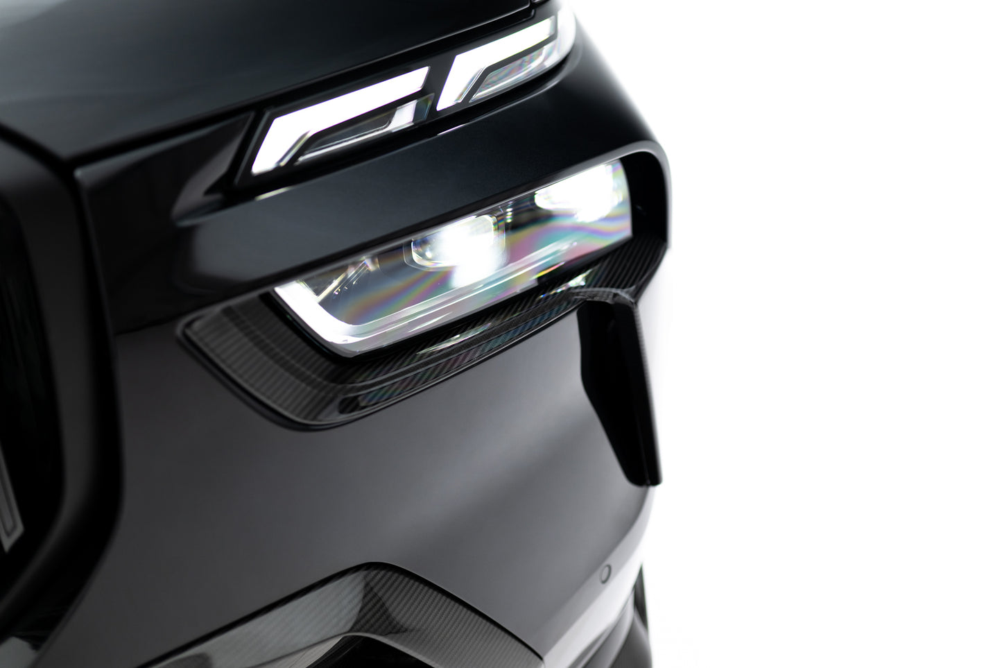 Prepreg Carbon Front Bumper Air Intakes BMW X7 M-Paket G07 Facelift