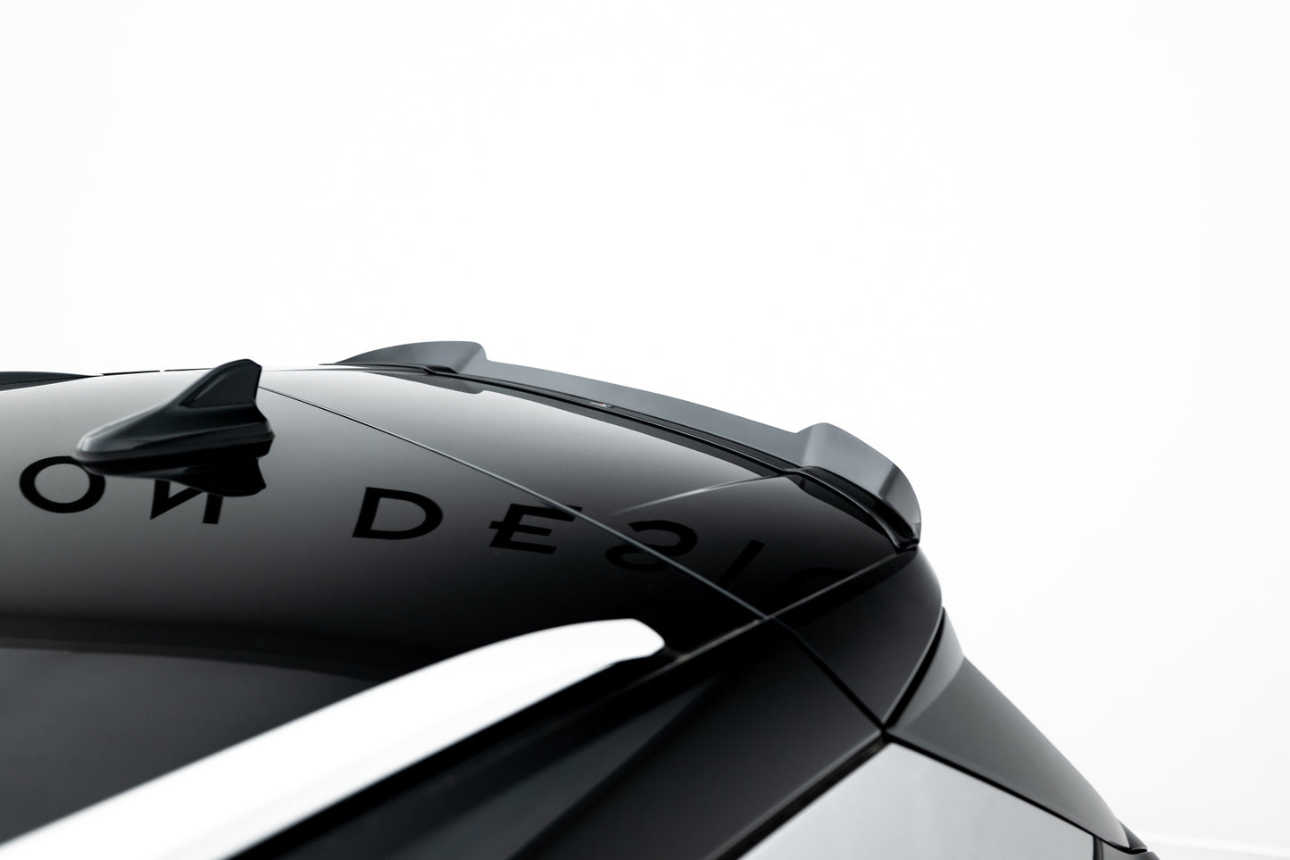 Spoiler CAP für Skoda Kodiaq Mk2 schwarz Hochglanz